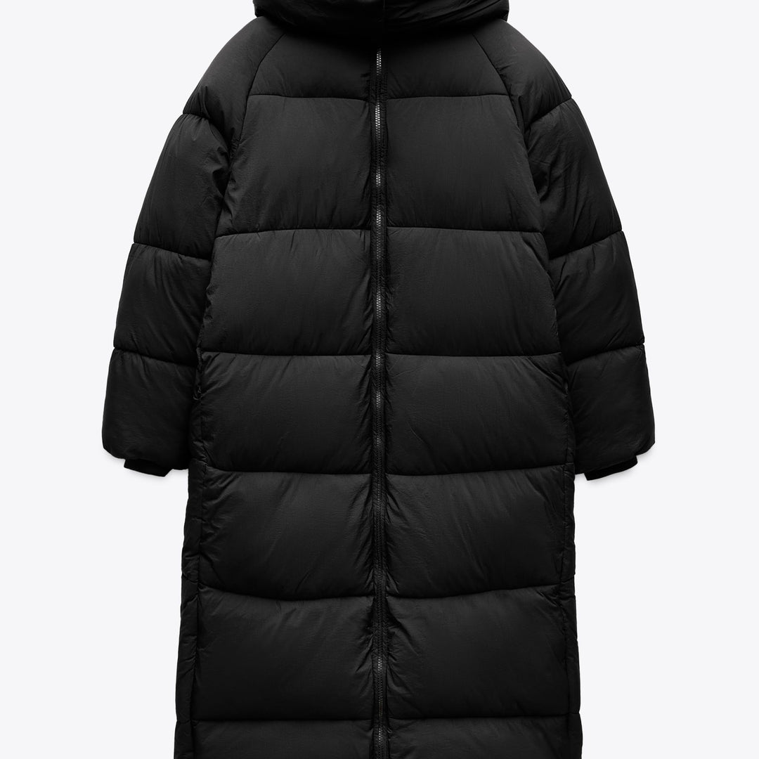Moudda ZARA - Doudoune extra-longue basique à capuche - Tunisie 1