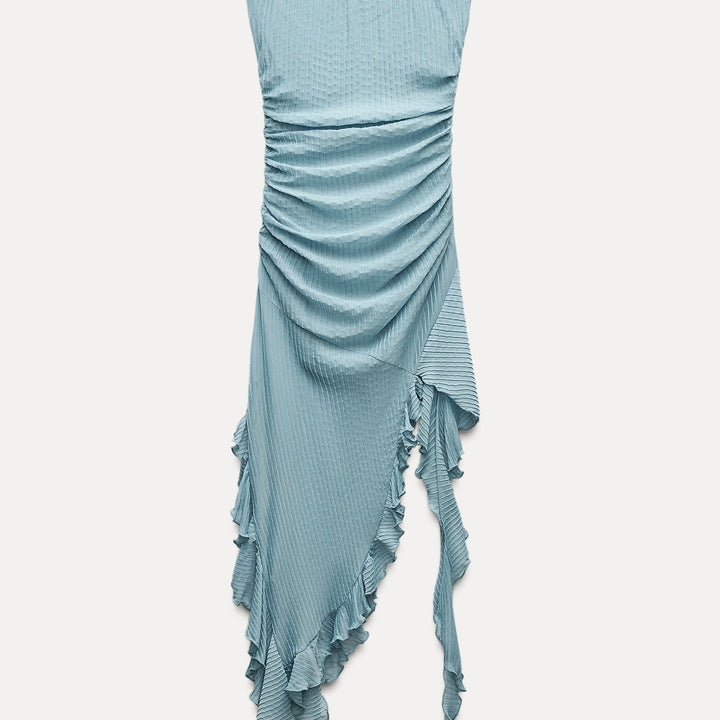 Moudda ZARA - Robe Bustier à Volants Asymétriques - Tunisie 1