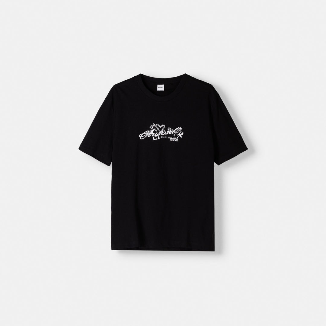 Moudda BERSHKA - T-shirt classique imprimé grandes villes - Tunisie 1