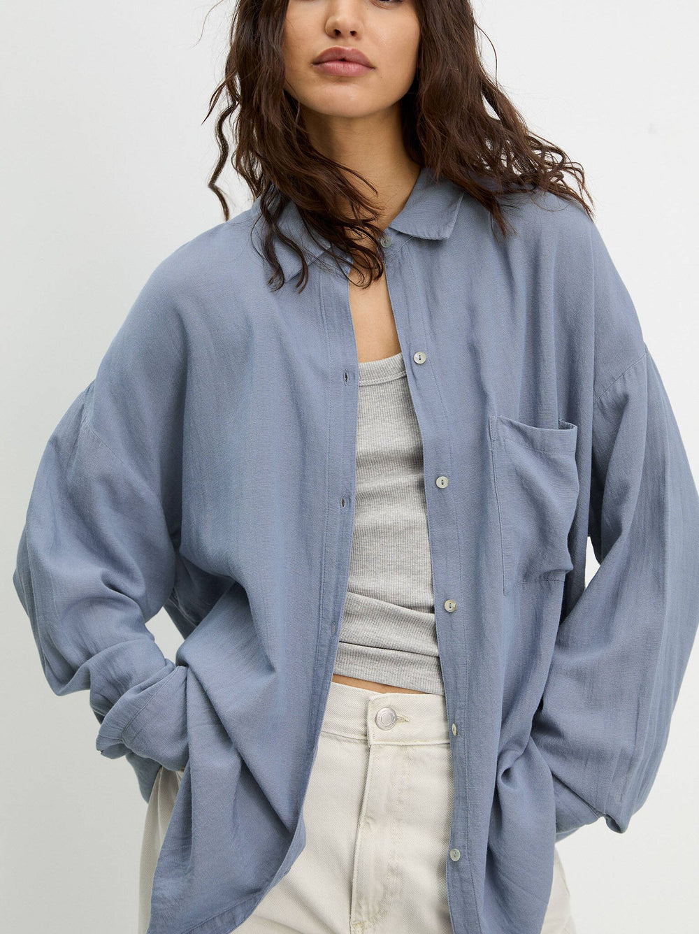 Moudda PULL & BEAR - Chemise Oversize - Rustique - Tunisie 2