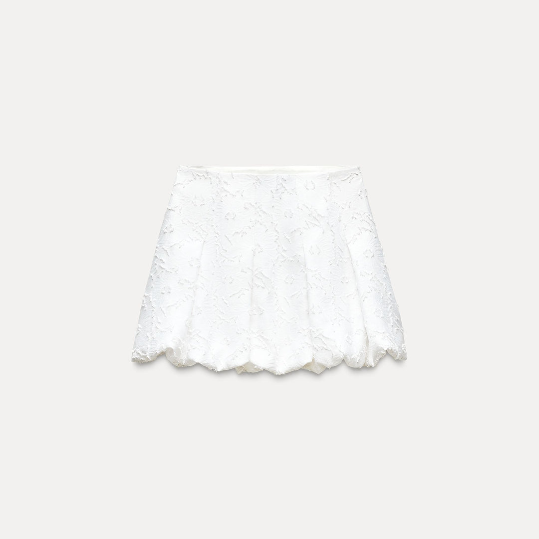 Moudda ZARA - Jupe mini ballon tissu fantaisie - Tunisie 2