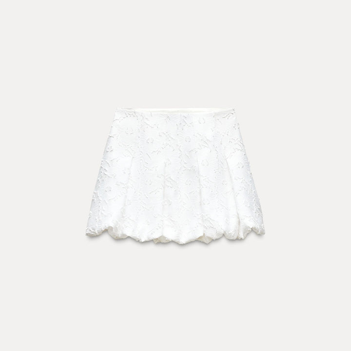 Moudda ZARA - Jupe mini ballon tissu fantaisie - Tunisie 2