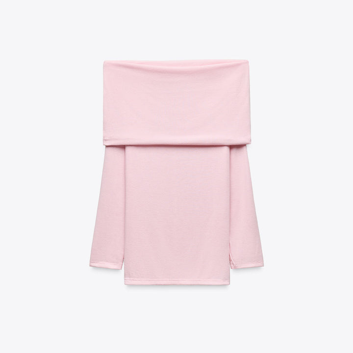 Moudda ZARA - T-Shirt Soft - Drapé & Off-Shoulder - Tunisie 1