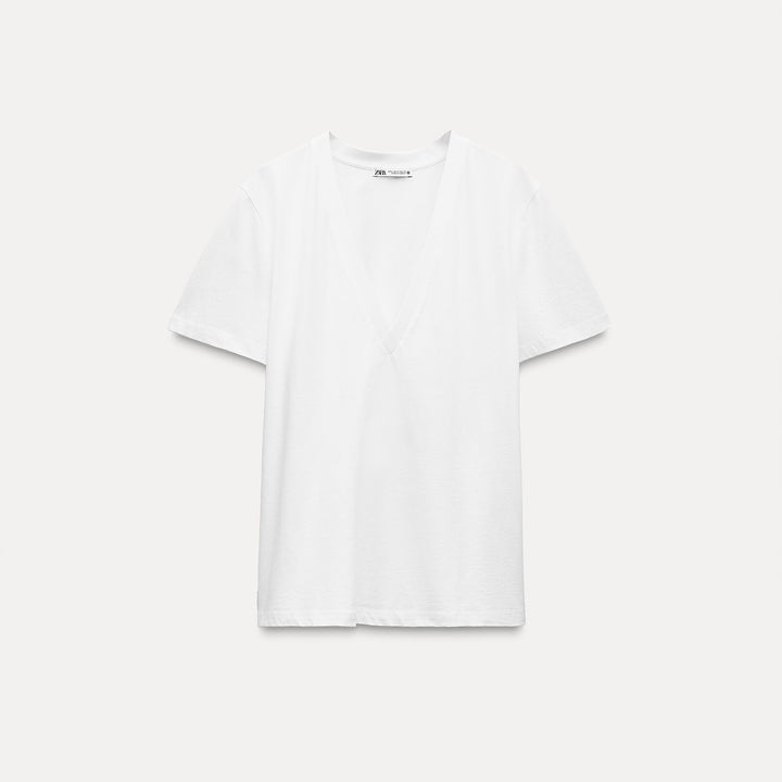 Moudda ZARA - T-shirt coton lavé enzymatique - Tunisie 1