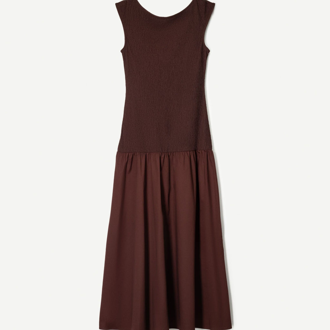 Moudda BERSHKA - Robe Bengaline - Bi-matière - Tunisie 1