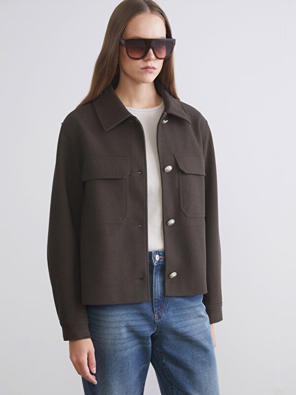 Moudda LC Waikiki - Manteau look laine pour Femme - Tunisie 1