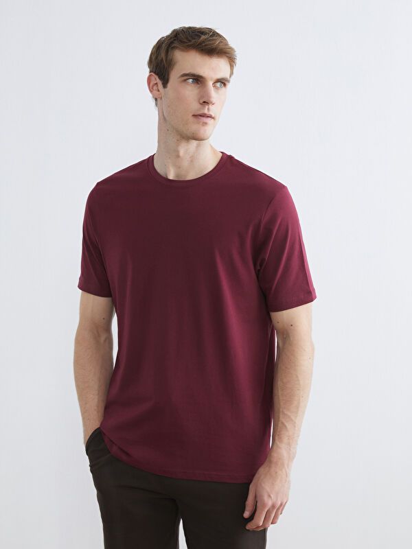 Moudda LC Waikiki - T-shirt basique col rond manches courtes en jersey pour Homme - Tunisie 1