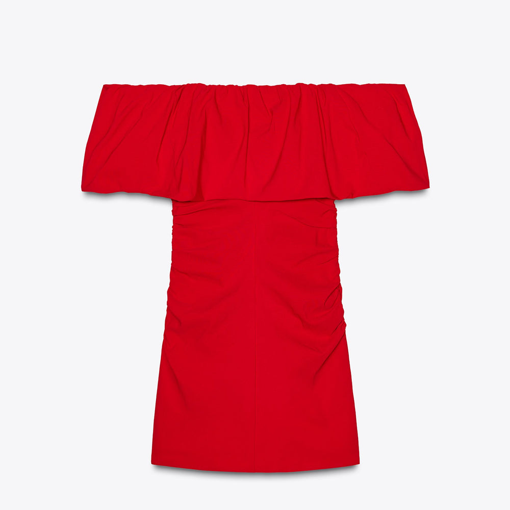 Moudda ZARA - Robe Mini Bengaline - Volant & Off-Shoulder - Tunisie 2