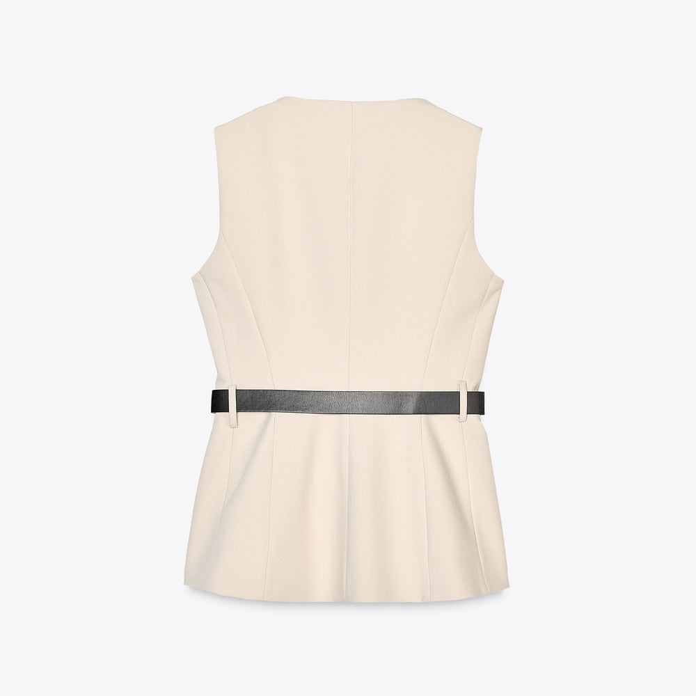 Moudda ZARA - Ensemble Gilet Long - Ceinture - Tunisie 2