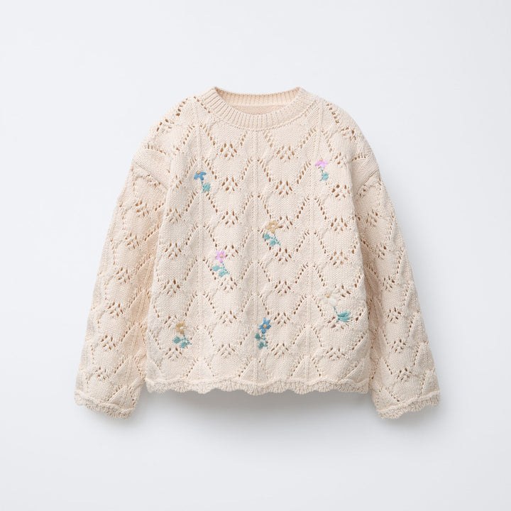Moudda ZARA - Pull Enfant - Twinset Coton & Fleurs - Tunisie 1