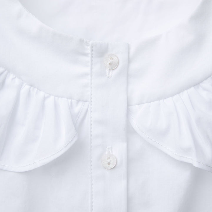 Moudda ZARA - Chemise Enfant - Manches Courtes, Canesu & Volant - Tunisie 3