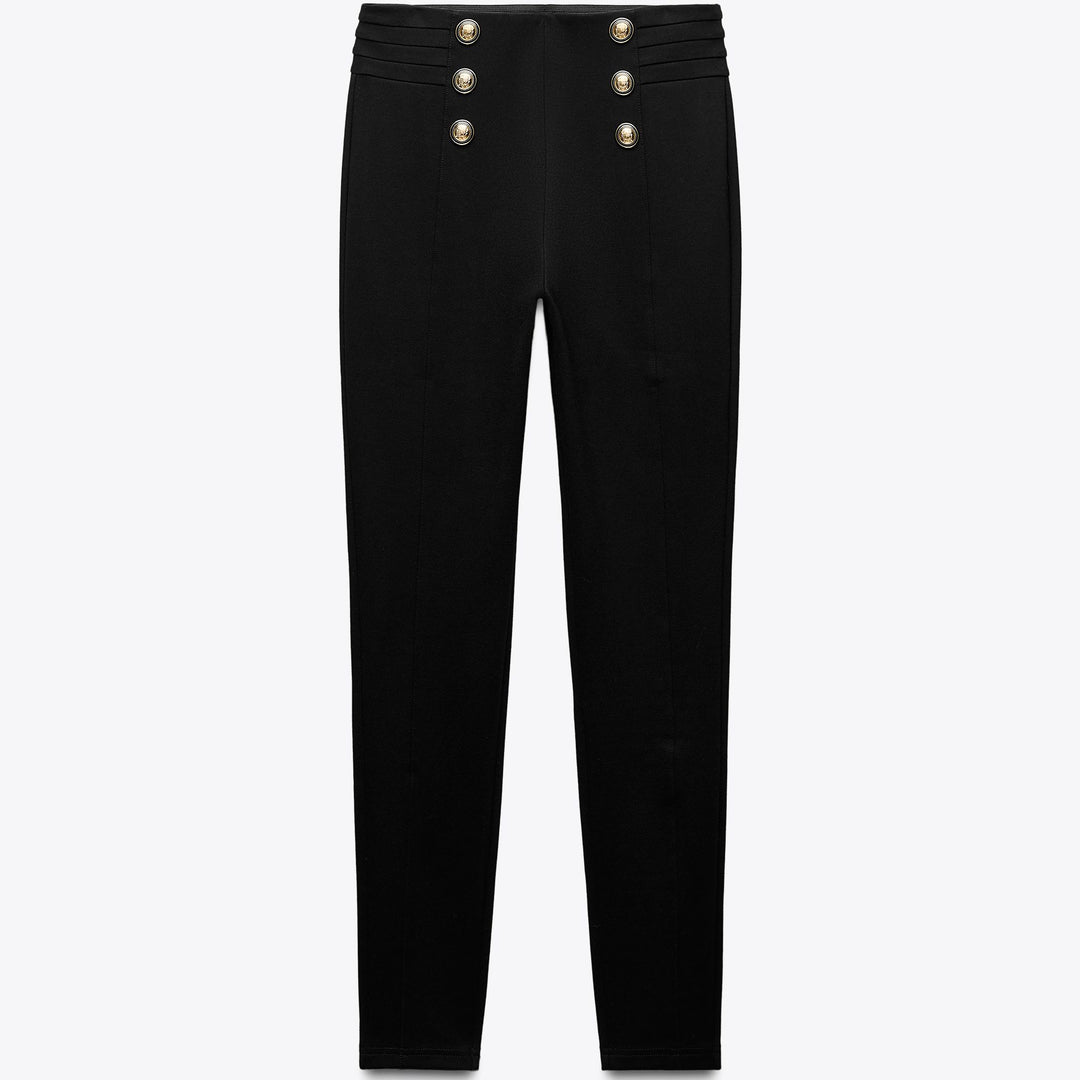 Moudda ZARA - Legging bouton écusson coupes - Tunisie 4