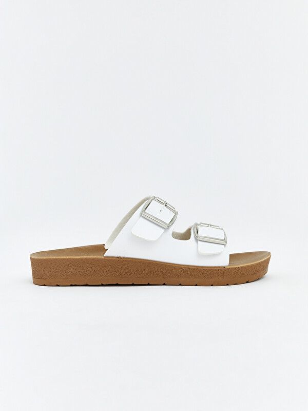 Moudda LC Waikiki - Pantoufles pour Femme couleur Blanc - Tunisie 2