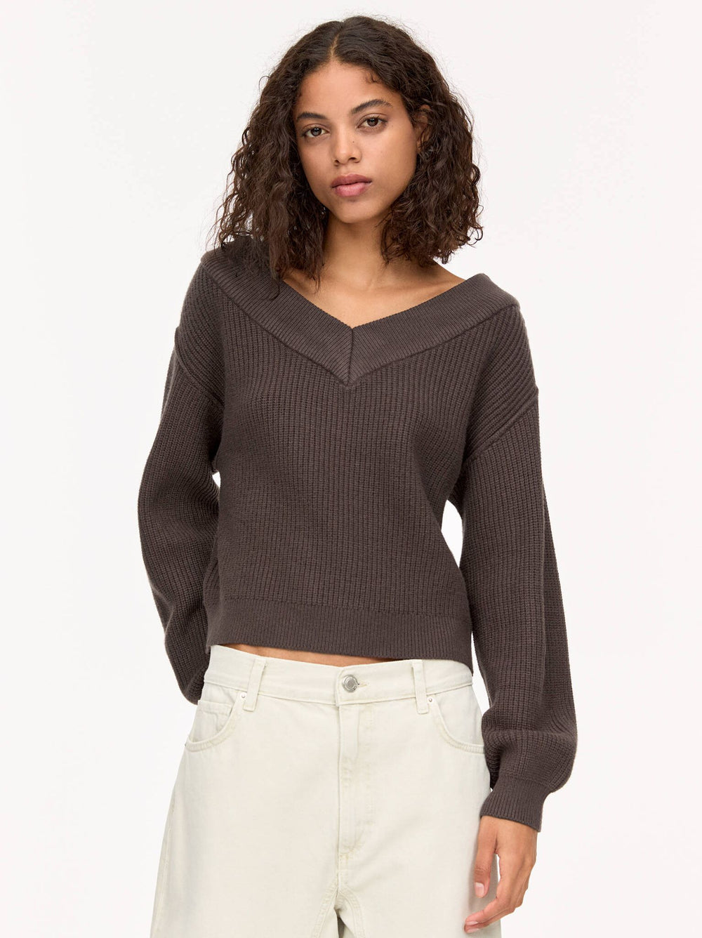 Moudda PULL & BEAR - Pull Perlé - Col Bateau - Tunisie 2