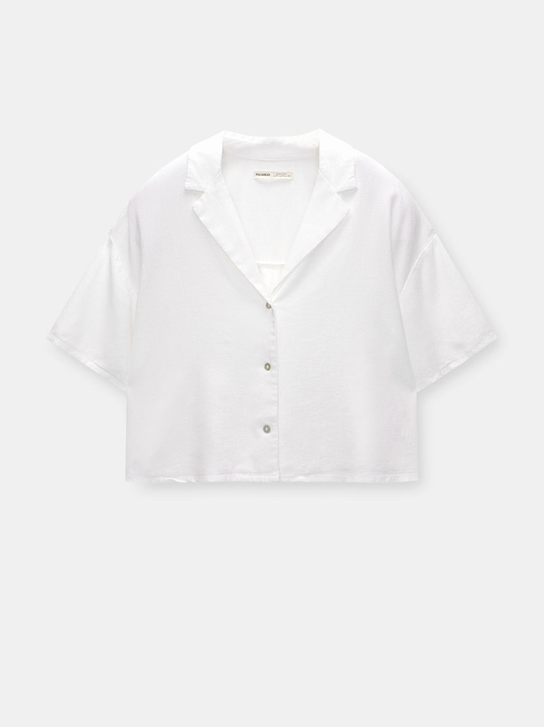 Moudda PULL & BEAR - Chemise Manches Courtes Basique Rustique - Tunisie 4