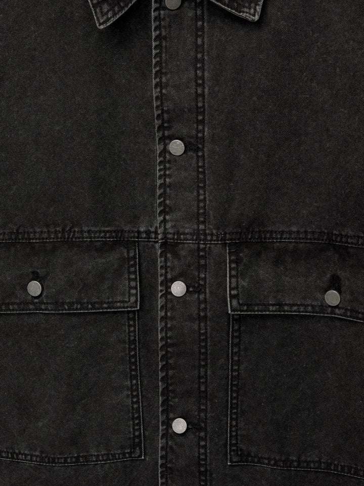 Moudda PULL & BEAR - Veste Coton Lavée - Poche Plastro - Tunisie 4
