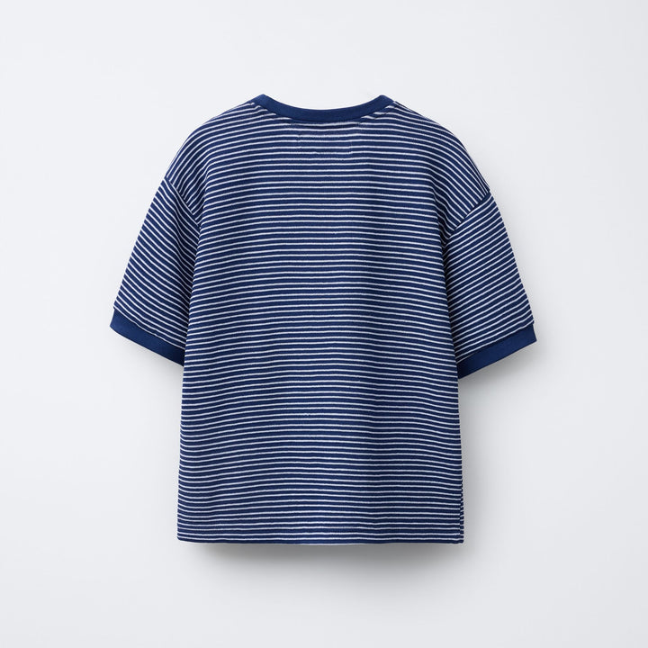 Moudda ZARA - T-Shirt - Maille Coupée & Jacquard Rayures - Tunisie 2