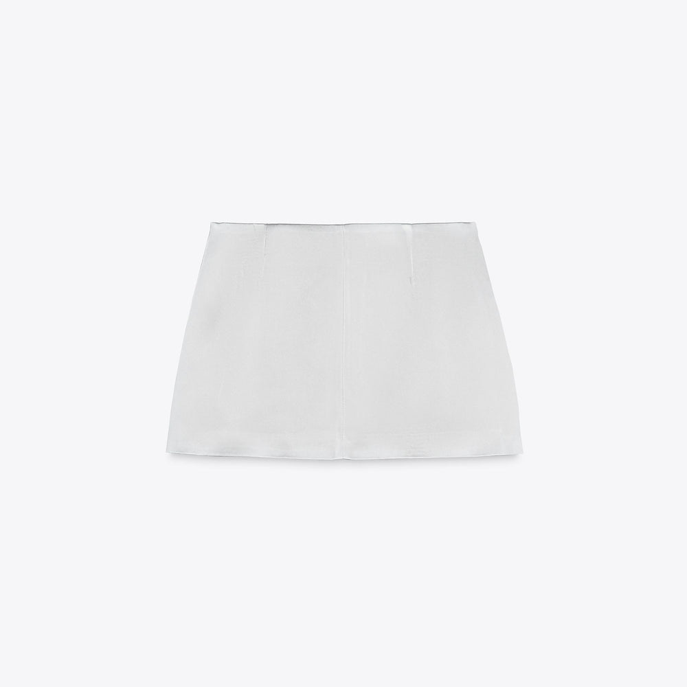 Moudda ZARA - Jupe Mini Satinée - Bonded - Tunisie 2