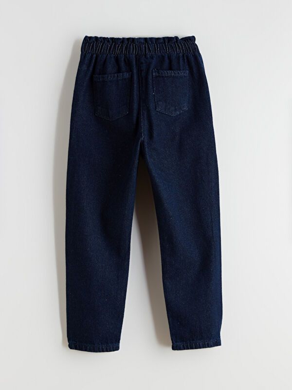Moudda LC Waikiki - Pantalon en jean couleur Rodeo foncé pour filles - Tunisie 3
