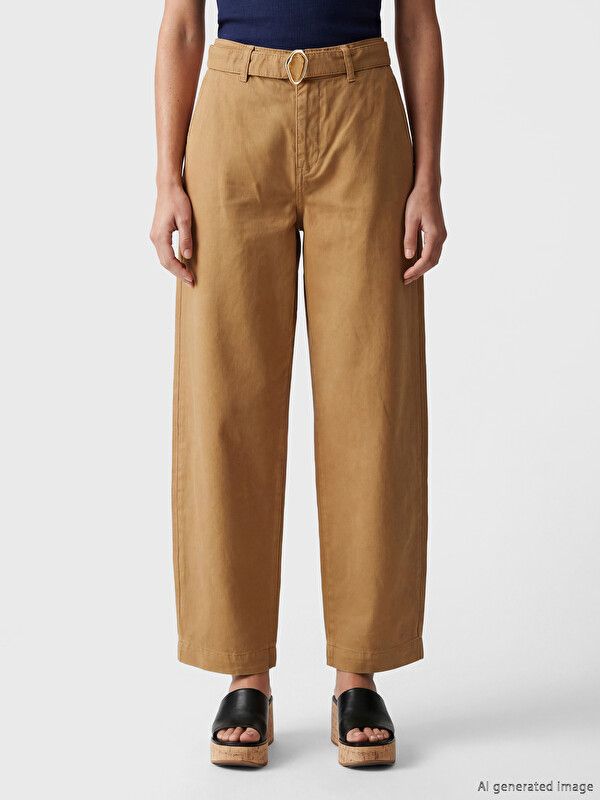 Moudda LC Waikiki - Jean basique en denim pour Femme couleur Camel - Tunisie 2