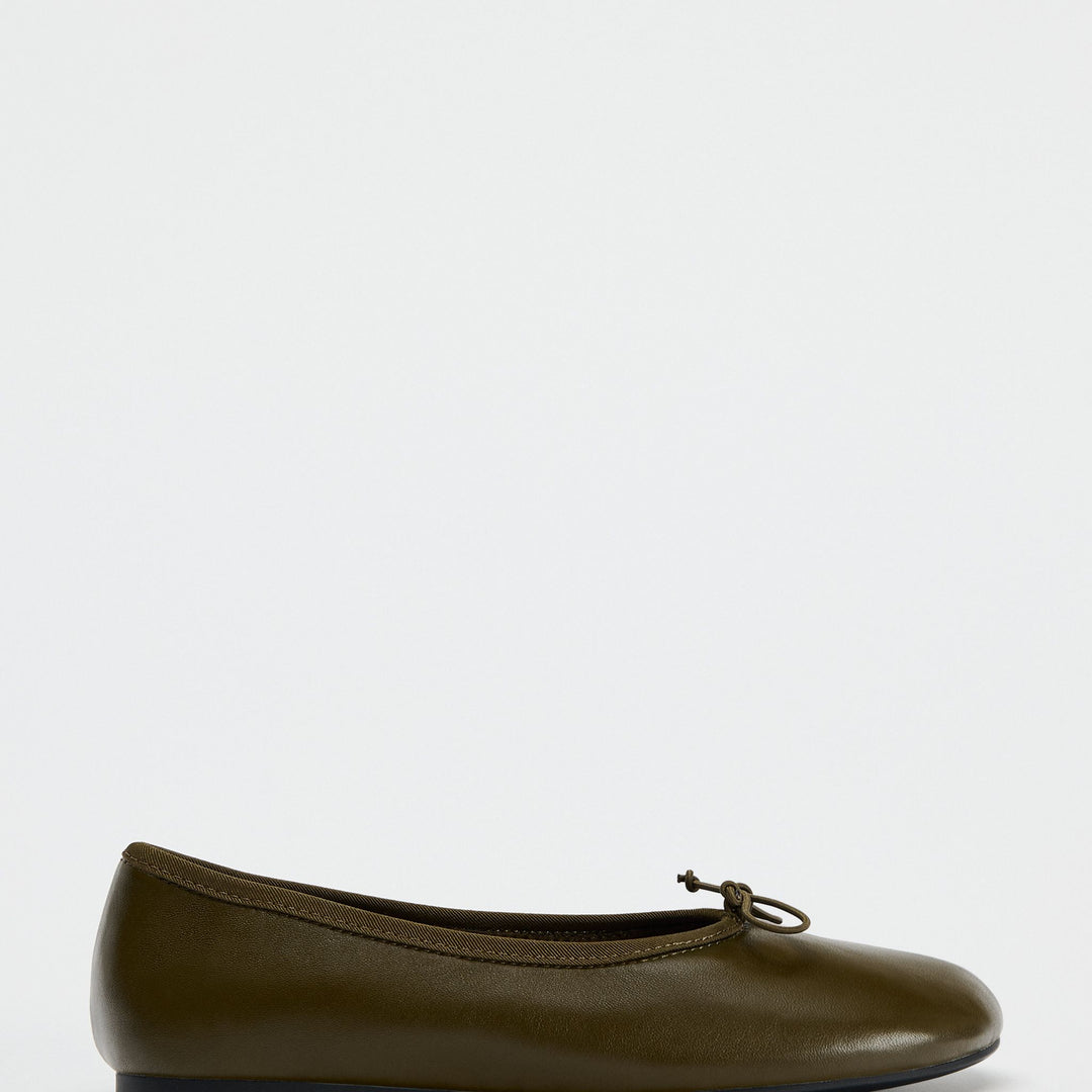 Moudda ZARA - Ballerines cuir nœud - Tunisie 1