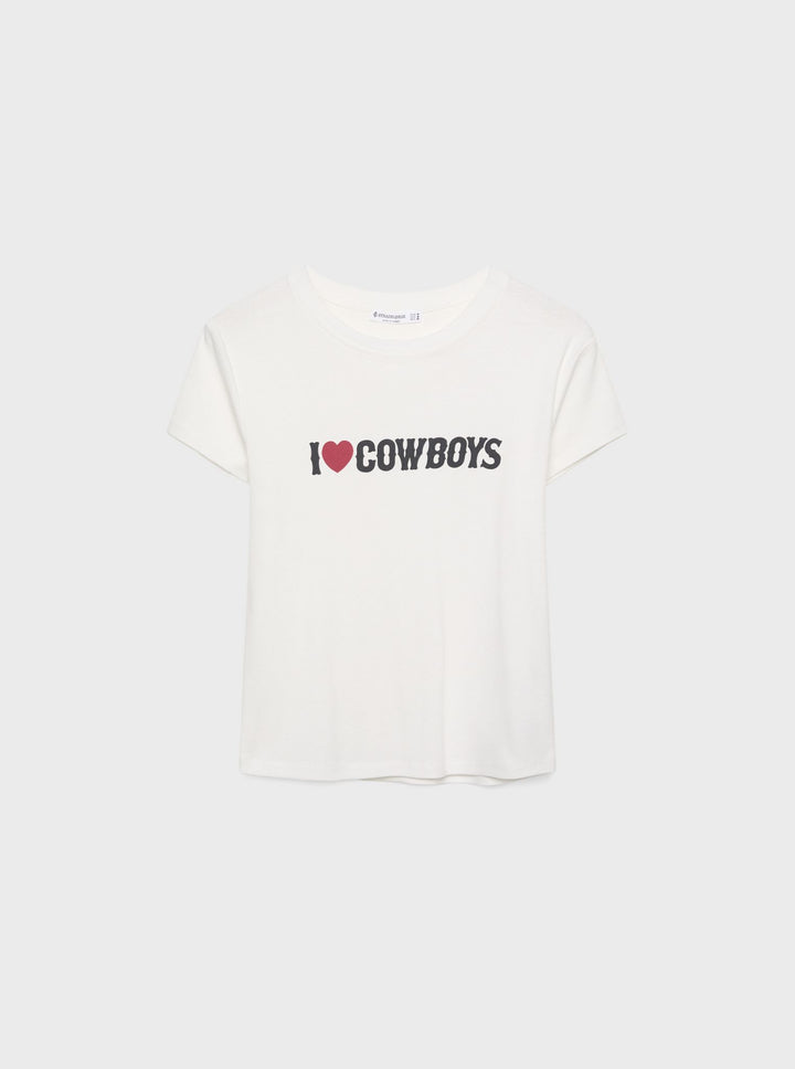 Moudda STRADIVARIUS - T-Shirt Manches courtes I Love Cowboy - Tunisie 4