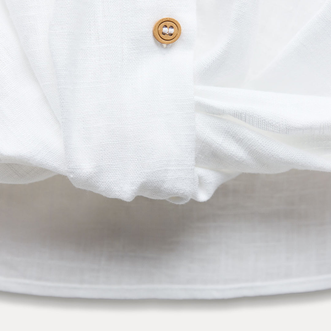 Moudda ZARA - Top lin/viscose nœud ceinture manches longues - Tunisie 5