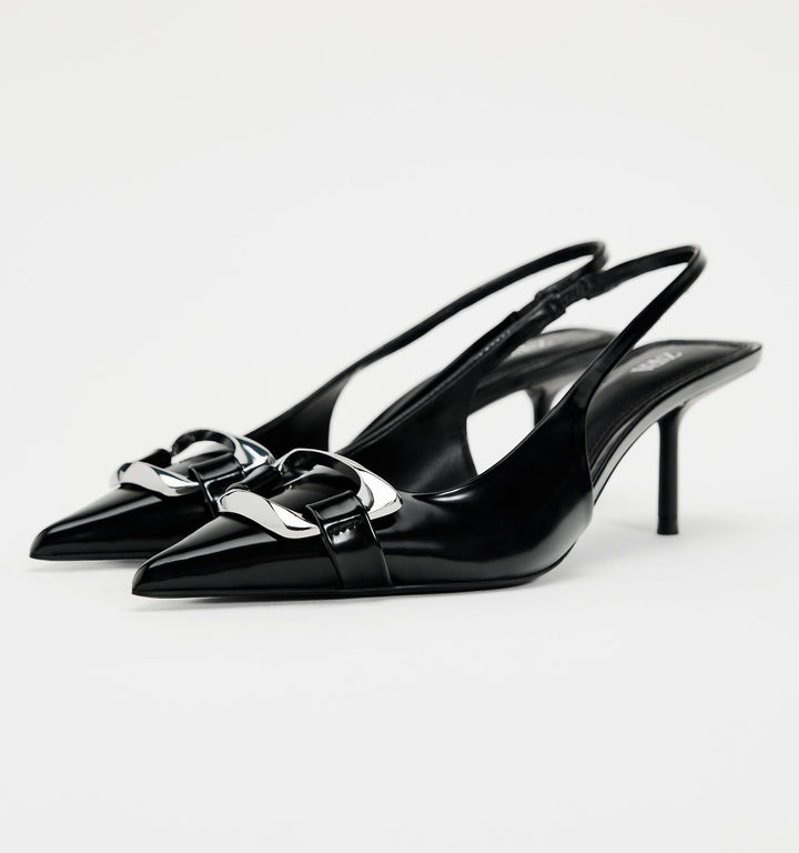 Moudda ZARA - Mocassins talon pièce métallique - Tunisie 1