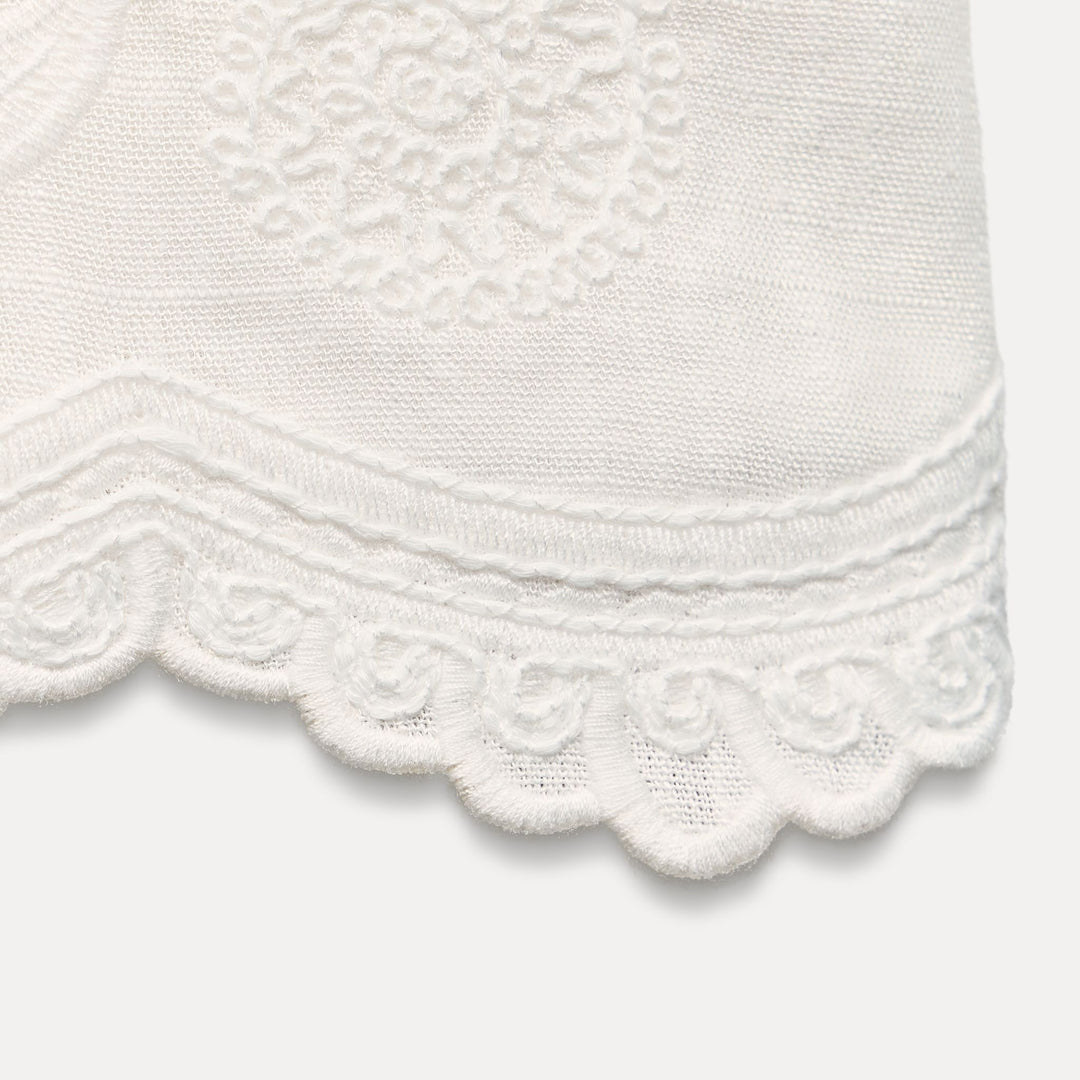 Moudda ZARA - Short Taille Haute Brodé - Tunisie 4