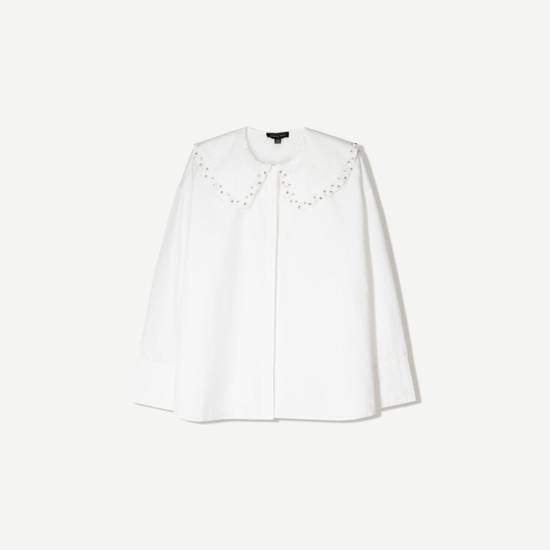 Moudda BERSHKA - Chemise Popeline - Col Bobo & Strass - Tunisie 1