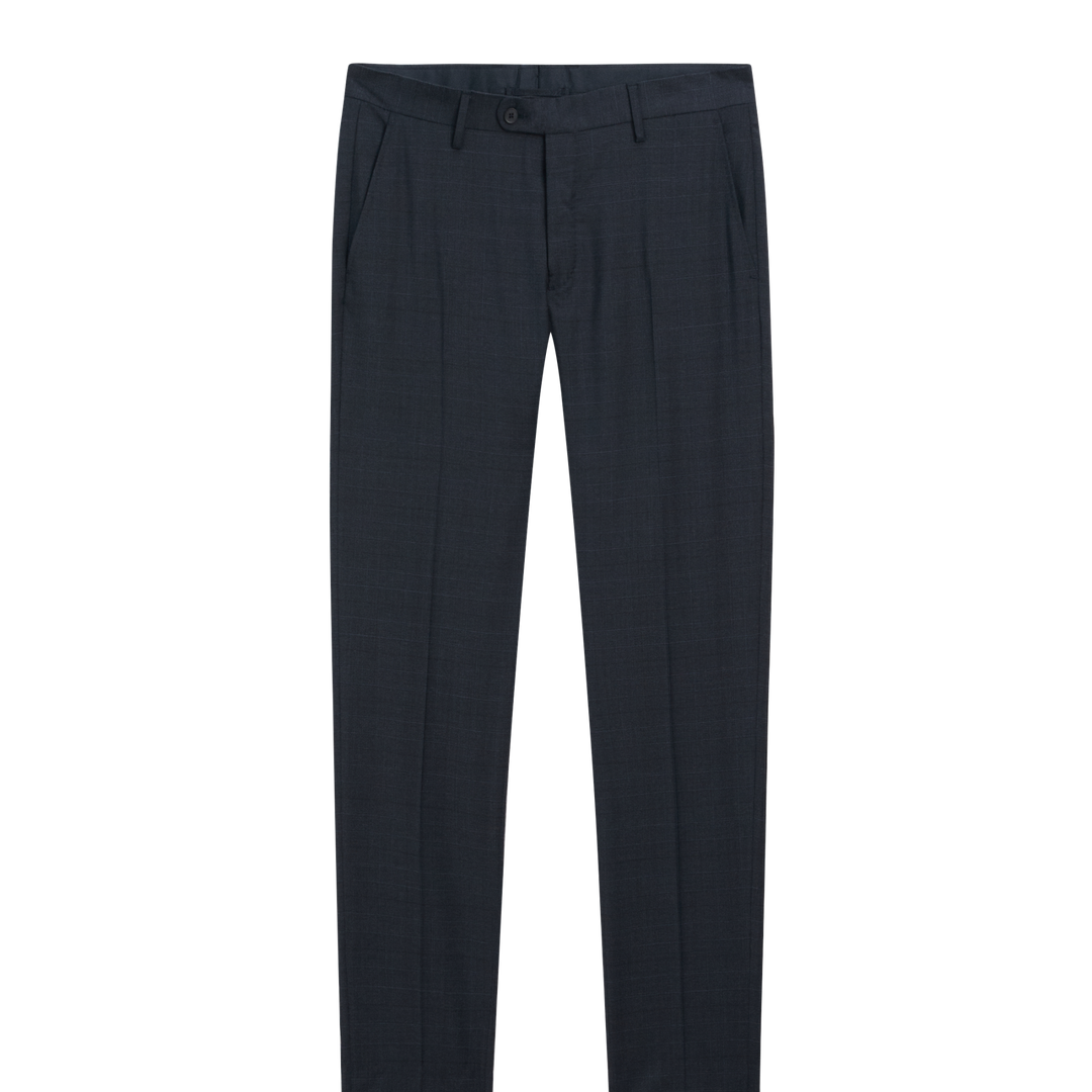 Moudda Massimo Dutti - Pantalon costume prince de Galles bleu gris - Tunisie 1