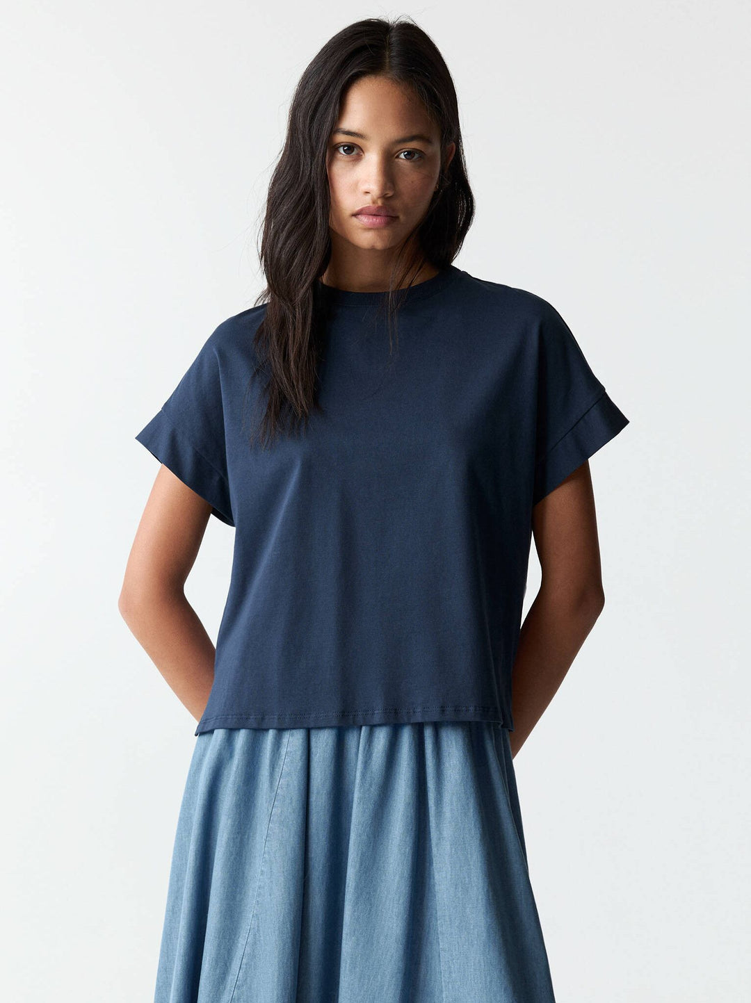 Moudda PULL & BEAR - T-Shirt - Bi-matière & Manches Courtes (Ramadan) - Tunisie 2