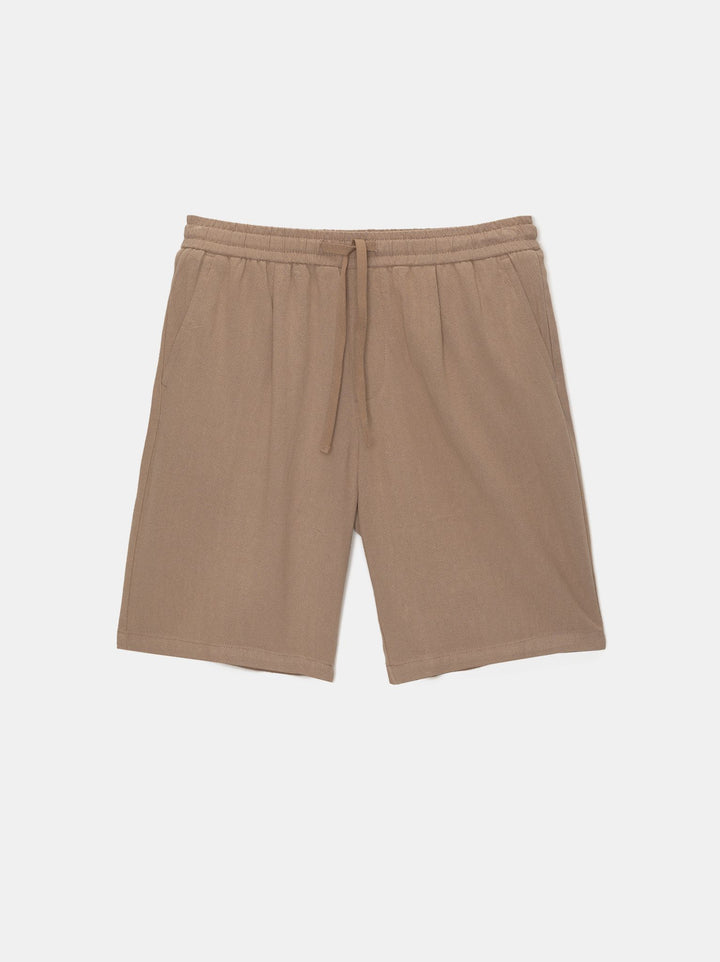 Moudda PULL & BEAR - Bermuda Trunk Baggy Lin Basique - Tunisie 1