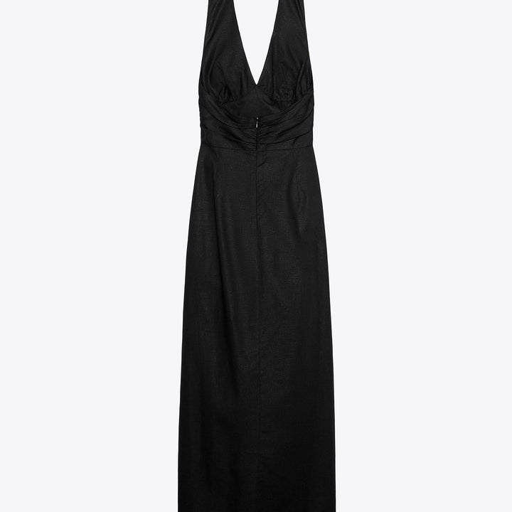 Moudda ZARA - Robe Midi Corset - Col Piqué & Lin Stretch - Tunisie 2
