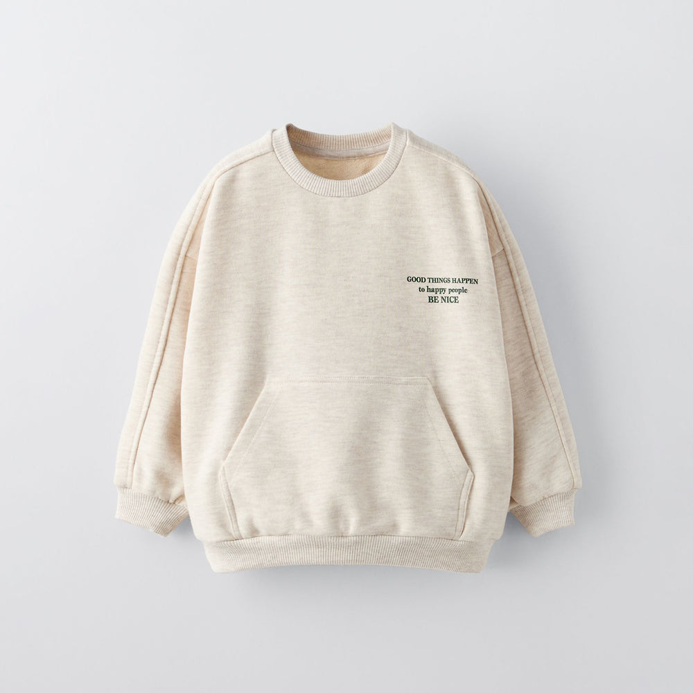 Moudda ZARA - Sweat enfant imprimé "Love", empiècement vigoureux - Tunisie 2
