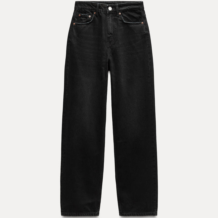 Moudda ZARA - Pantalon mom coupe nouvelle taille haute longueur classique - Tunisie 2