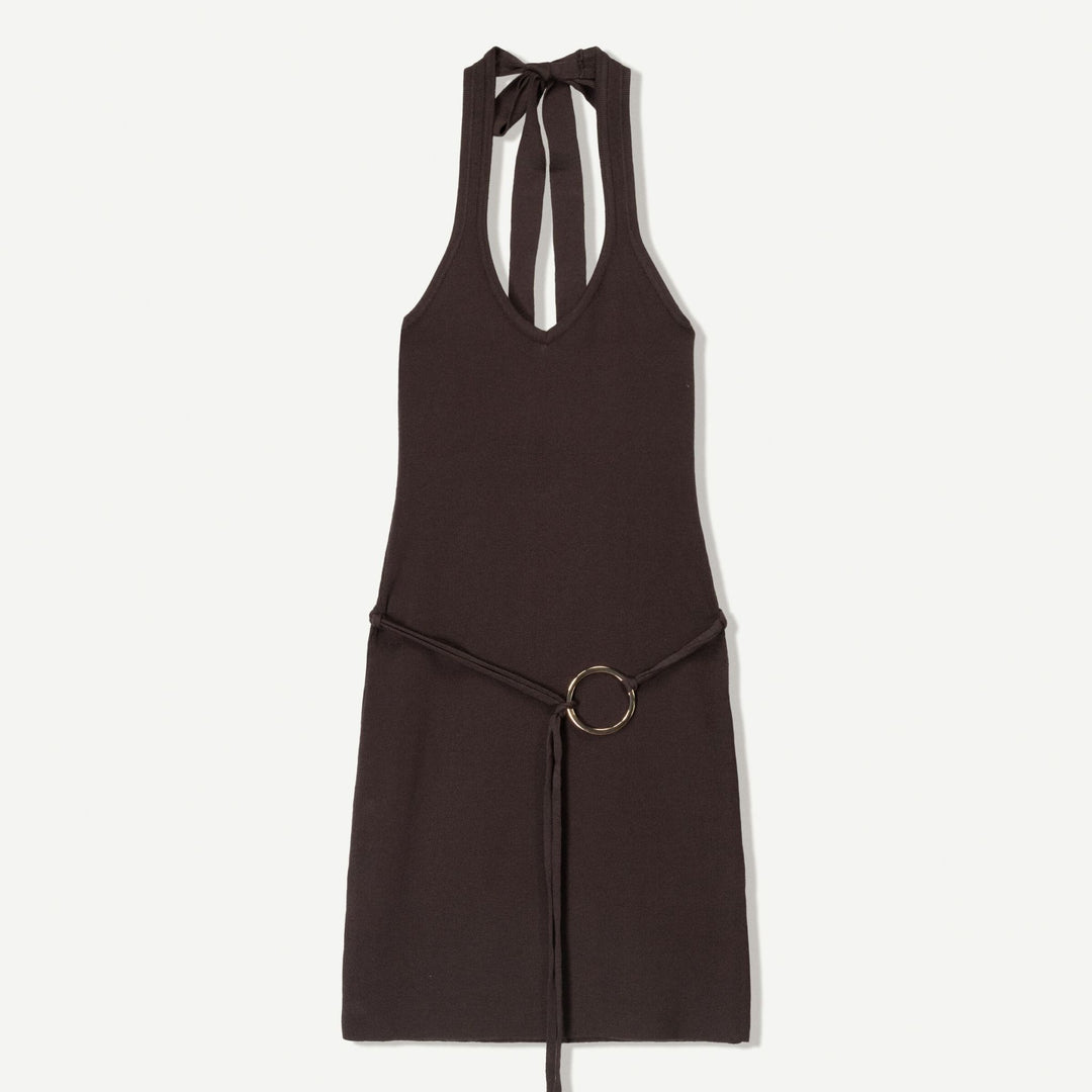 Moudda BERSHKA - Robe Mini Halter - Anneau - Tunisie 1