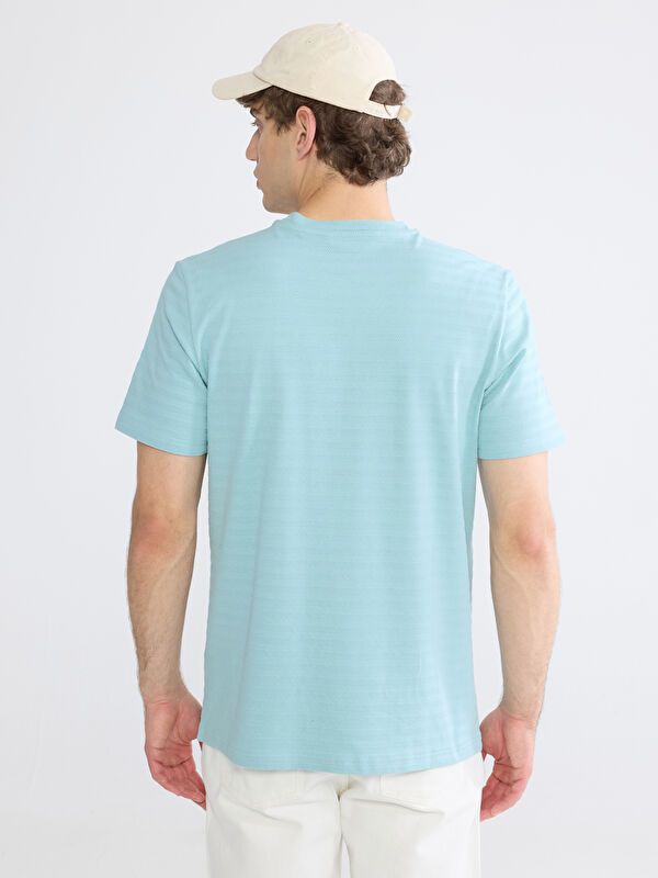 Moudda LC Waikiki - T-shirt basique manches courtes en jersey - Tunisie 4