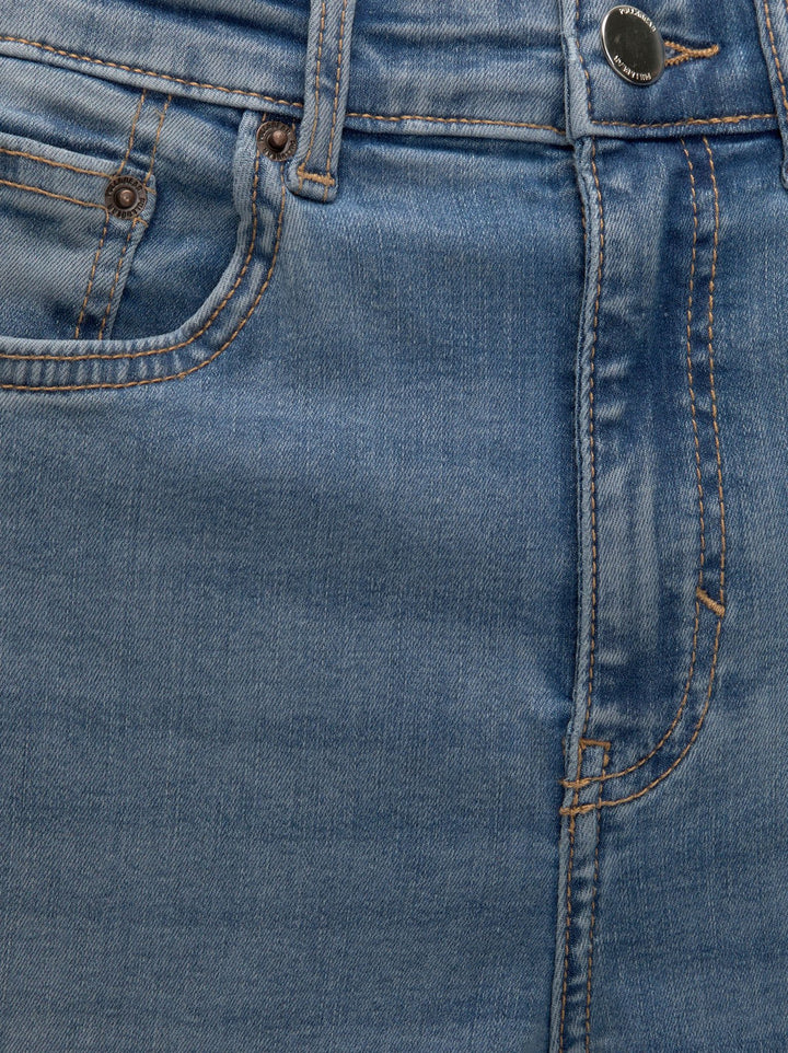 Moudda PULL & BEAR - Pantalon Skinny Flare Blanc Égypte - Tunisie 2