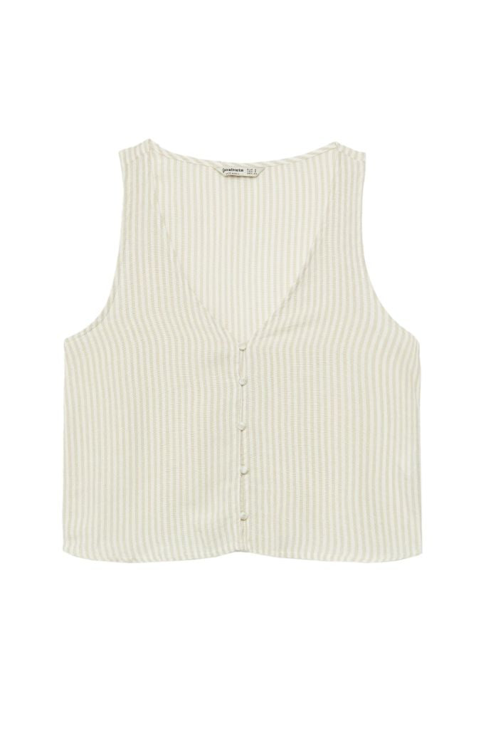 Moudda STRADIVARIUS - Chemisier - 1
