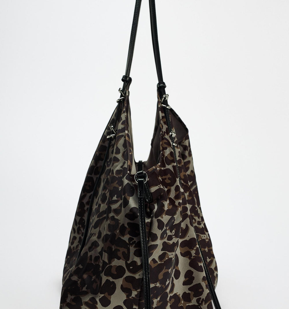 Moudda ZARA - Sac shopper satin léopard - Tunisie 2