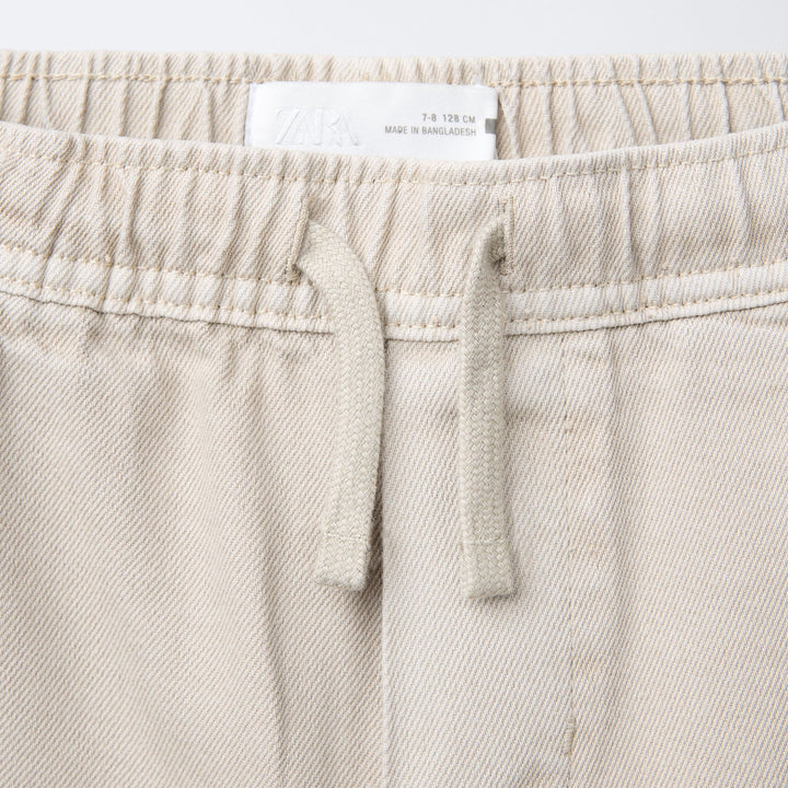 Moudda ZARA - Pantalon - Élastiques, Serge Fluide & Coton/Tencel - Tunisie 3