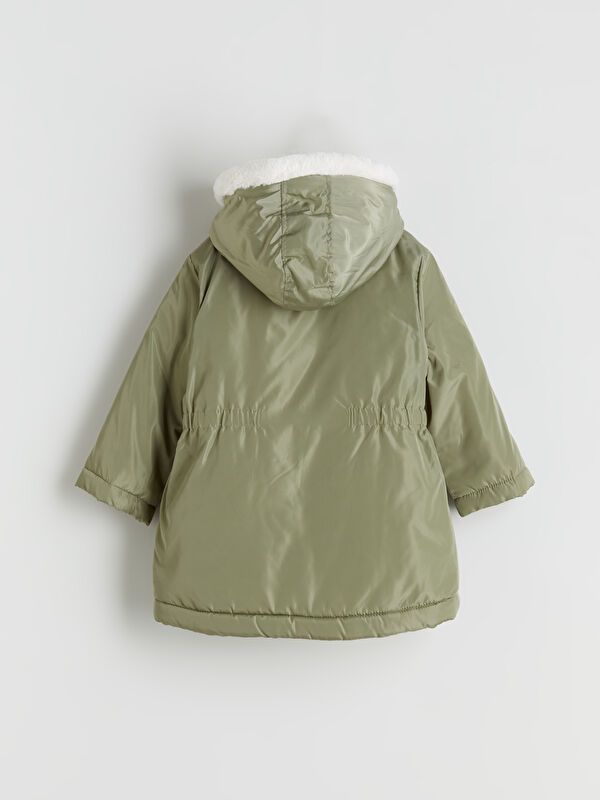 Moudda LC Waikiki - Manteau lourd Fille Vert terne - Tunisie 4