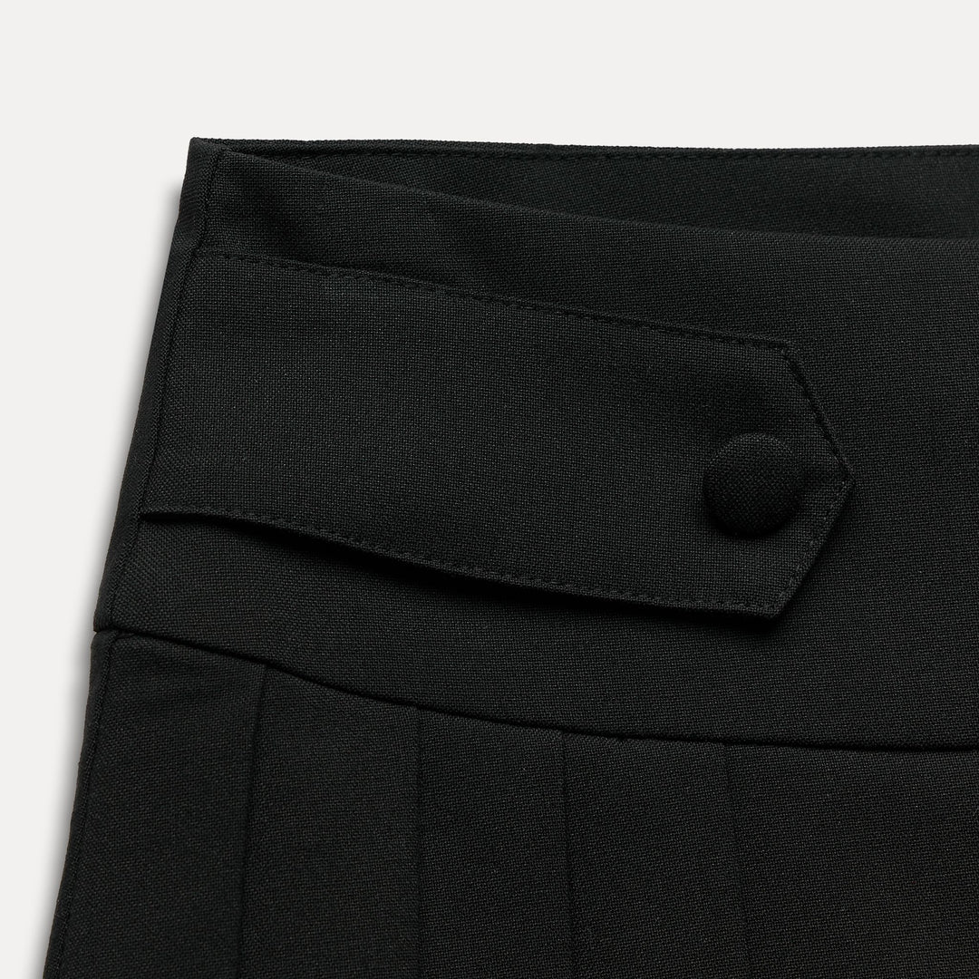 Moudda ZARA - Short-jupe plissé détail bouton taille - Tunisie 3