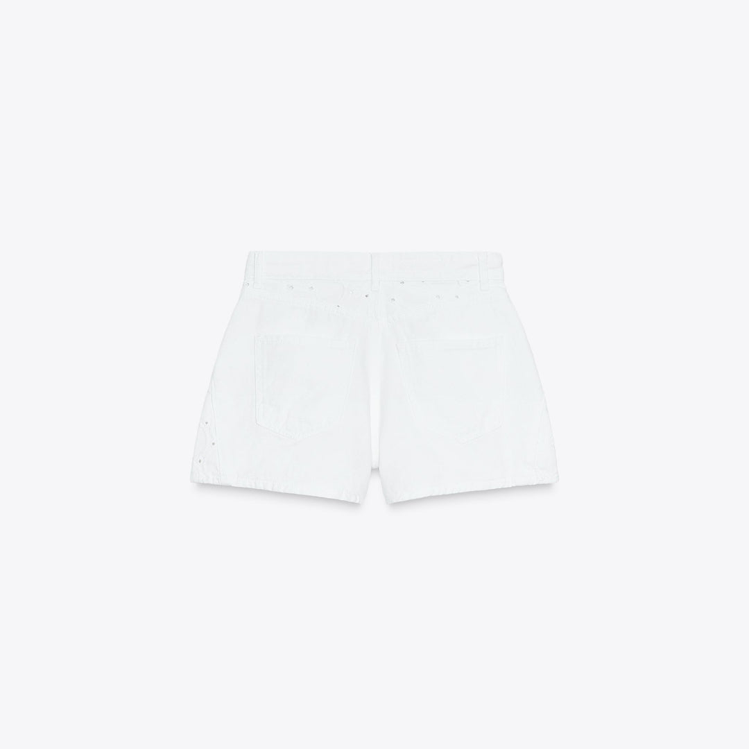 Moudda ZARA - Short Denim - Taille Moyenne & Broderie Suisse - Tunisie 2