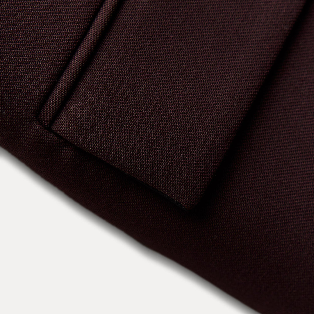 Moudda ZARA - Combinaison veste bordeaux - Wardrobe - Tunisie 5