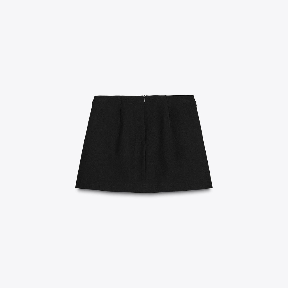 Moudda ZARA - Jupe Mini Crêpe - Ceinture Tissu - Tunisie 2
