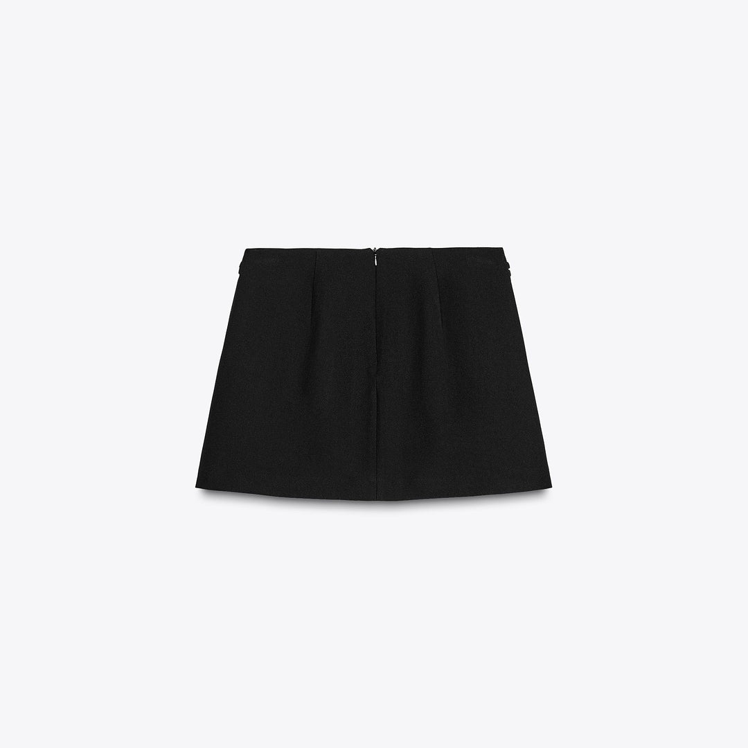 Moudda ZARA - Jupe Mini Crêpe - Ceinture Tissu - Tunisie 2