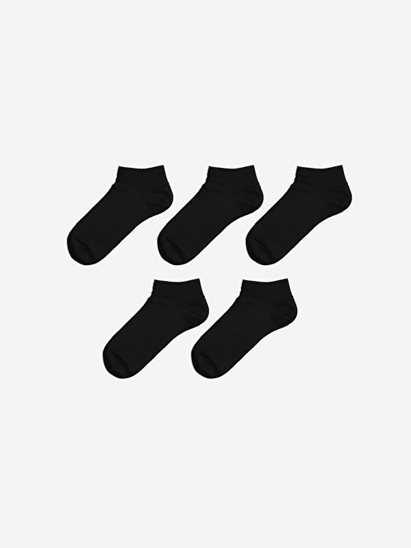 Moudda LC Waikiki - Chaussettes pour sneakers Femme Noir - Tunisie 1