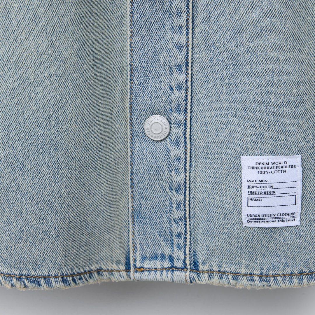Moudda ZARA - Veste Denim - Dirty - Tunisie 4